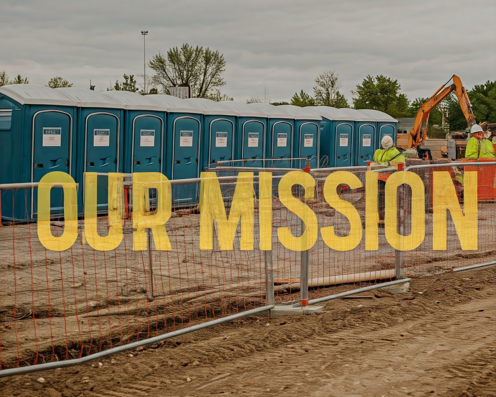 portable washrooms rentals and temporary fence rental